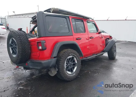 2021 Jeep Wrangler Unlimited Rubicon 4X4 from USA, damaged, VIN 1C4HJXFG0MW841672